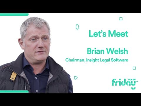 Brian Welsh video testimonial